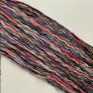 Beautiful Rainbow Zig Zag Stripe Scarf